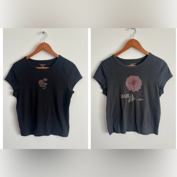 American Eagle Short Sleeve Shorts Bundle - Picture 1 of 7